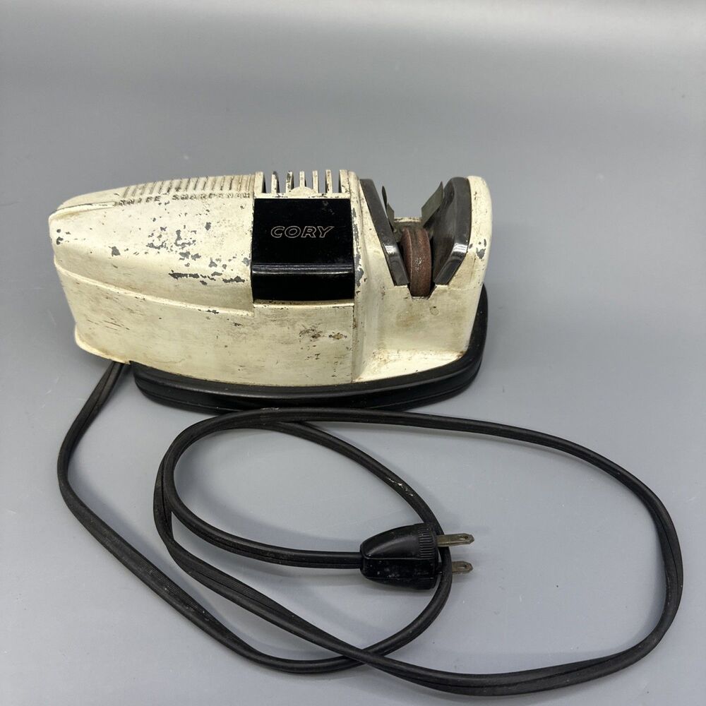 Vintage Cory Model DKS Electric Knife Sharpener - used/Tested/ Works Made In USA